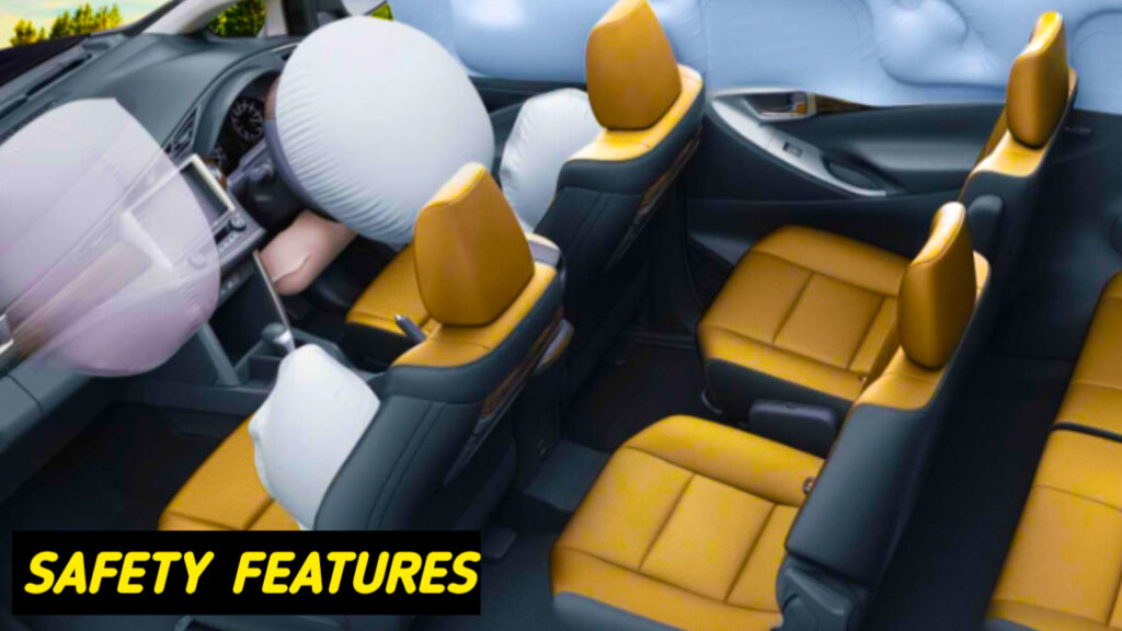 Toyota Innova crysta Safety 